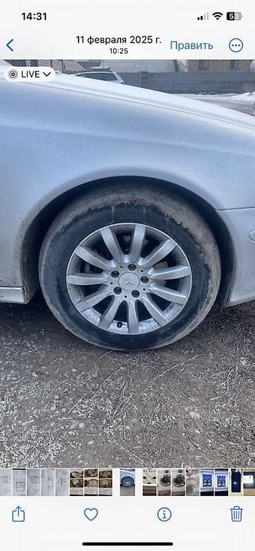 р16 на мерс: Колеса в сборе R 16, Комплект, Легковые, Литые, отверстий - 5 — 1