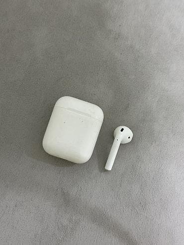 чехол airpods 3: Беспроводные наушники Apple AirPods оригинал (первое поколение) с — 1