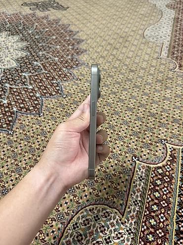 iphone s: IPhone 15 Pro, Natural Titanium, 97 % — 4