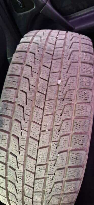 шины на кия бонго3: Шины 215 / 55 / R 17, Зима, Б/у, Легковые, Bridgestone — 1