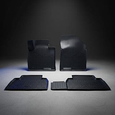 полики на сантафе: 3D Резиновые Полики Для салона Hyundai, цвет - Черный, Новый, Самовывоз, Платная доставка — 1