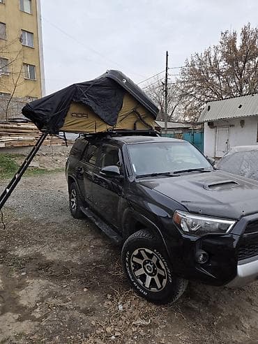 Машыктыргычтар: Автотент-палатка на крышу автомобиля (жесткая книга/раскладушка) - — 2