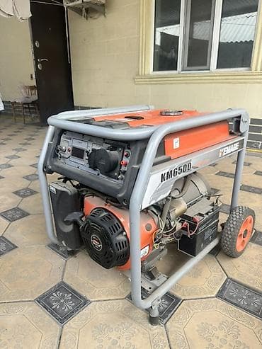Строительное оборудование: Бензиновый генератор KEMAGE KM6500 - Мощная портативная — 2