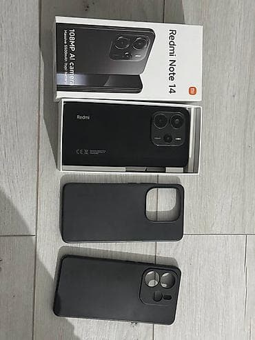 синяя тюрьма: Redmi, Redmi Note 14, 128 ГБ, цвет - Черный — 2