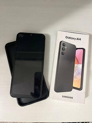 Техника и электроника: Samsung Galaxy A14, цвет - Черный, 2 SIM — 3