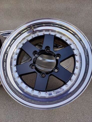 racing: Литые Диски R 15 Weds, Комплект, отверстий - 6, Б/у — 4