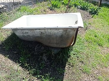 грядка: Чугунная ванна с эмалевым покрытием, прямоугольная, стандартного — 1