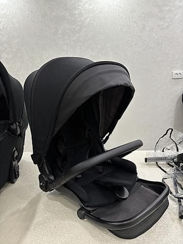 anex: Коляска, цвет - Черный, Б/у — 5