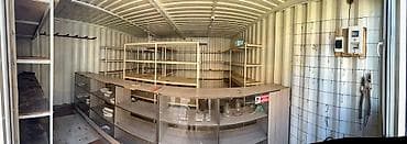 продам гараж металлический разборный: Передвижной торговый павильон на базе 40-футового морского контейнера — 3