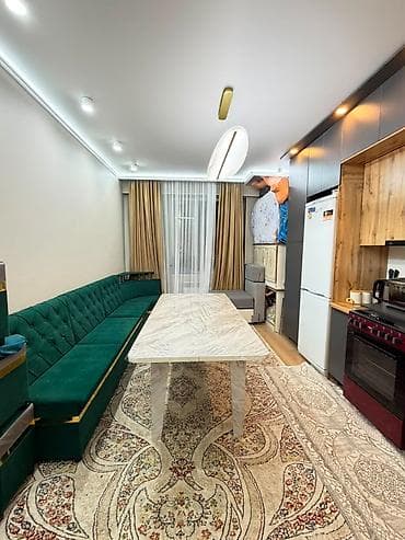 Батирлер: 1 бөлмө, 55 м², Пишпек Элитка, 10 кабат, Евро оңдоо — 7