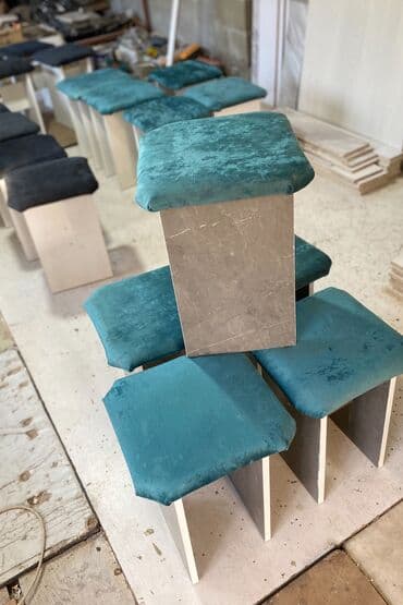 лофт мебели: Табуретка, Новый, ЛДСП, Не раскладной — 3