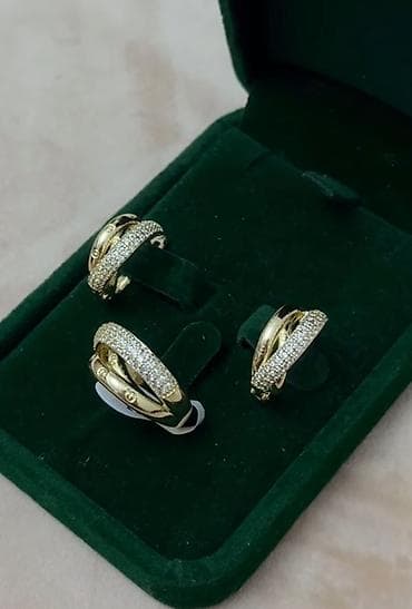 Үлпөт көйнөктөрү жана аксессуарлар: Продам комплект.бижутерия.размер кольца 17 — 1