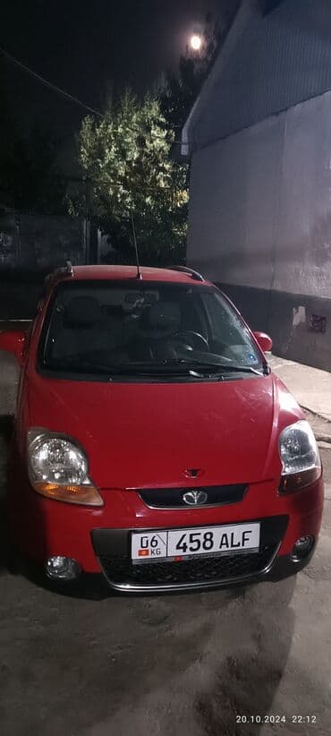 купить машину matiz: Daewoo Matiz: 2008 г., 0.8 л, Автоматические, Бензин — 2