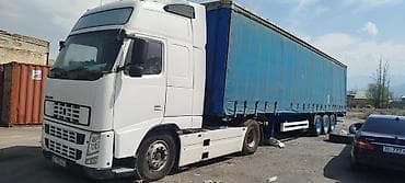 Тягач, Volvo, Тентованный