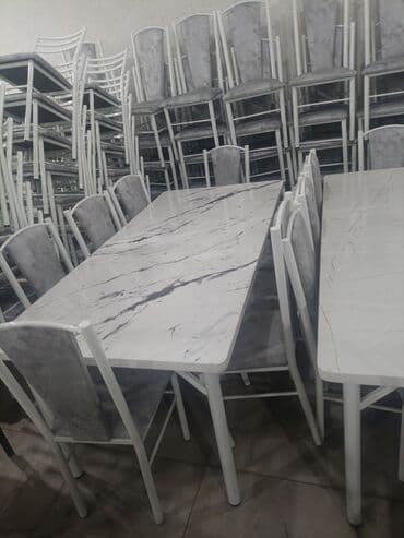 текнум стульчик: Кухонный стол и стул, цвет - Серый — 22