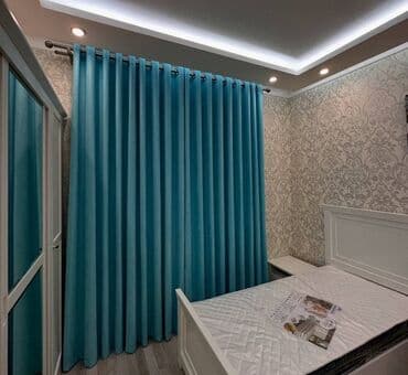 флипчарты штендер с дополнительными планками: Комплект штор, С тюлем в комплекте, Готовое изделие, Для спальни — 3