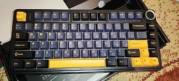 q box: Клавиатура, Aula, Механическая, Bluetooth подключение, Размер: 75% — 4