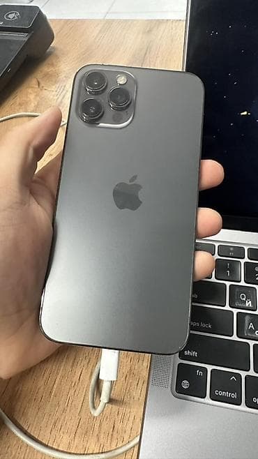 a7 2016: IPhone 12 Pro Max, Графит, Кабель, 78 % — 1
