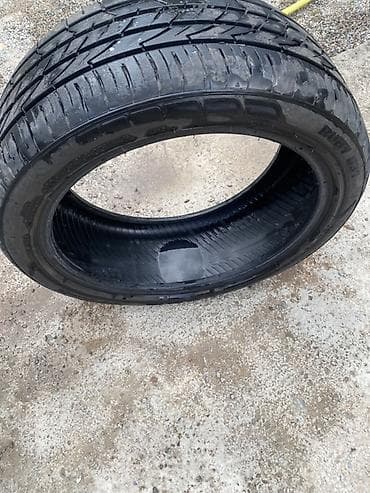 есть трещина: Шины 225 / 45 / R 18, Лето, Б/у, Комплект, Легковые, Китай, Giti — 4