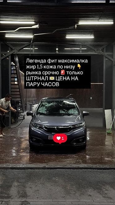 Honda Fit: 2018 г., 1.5 л, Автомат, Бензин, Хэтчбэк