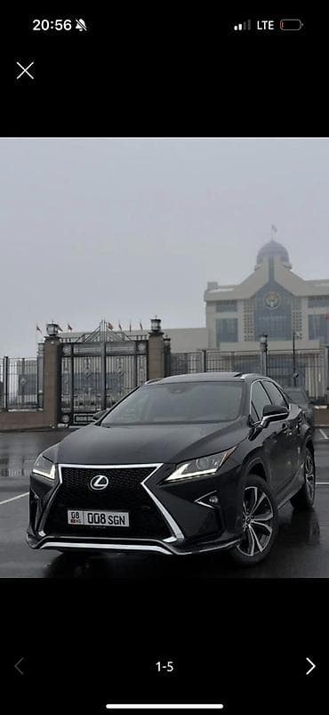 Lexus RX: 2018 г., 3.5 л, Автомат, Бензин, Кроссовер at lalafo.kg Lexus RX: 2018 г., 3.5 л, Автомат, Бензин, Кроссовер