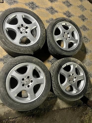 Колеса в сборе 245 / 50 / R 17, Лето, Б/у, Комплект, Легковые, Литые, отверстий - 5