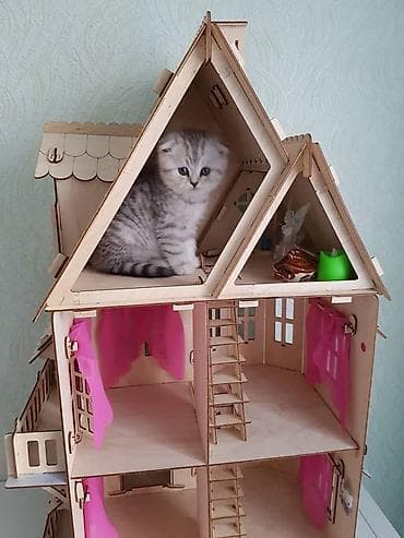 3d pen: Готовый 3-этажный деревянный кукольный домик + огромный набор мебели! — 10