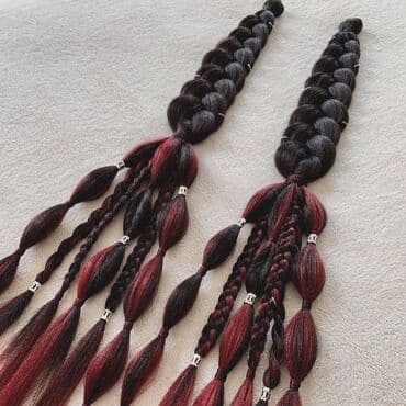 барана стрижка: Хвосты на заколках, резинках из качественного термоволокна ( можно — 12