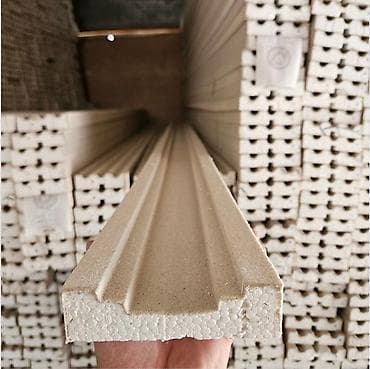 string art: Фасадный архитектурный молдинг из пенополистирола с защитным — 1