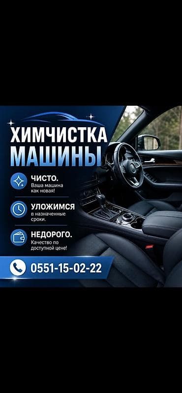Профессиональная химчистка автомобиля - Глубокая очистка салона