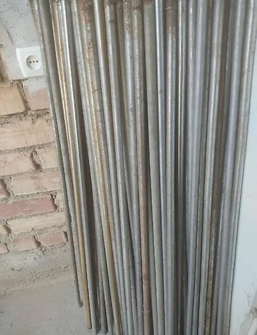 Труба диаметр 15 длина 1,25м, количество 230шт цена 125 сом штука