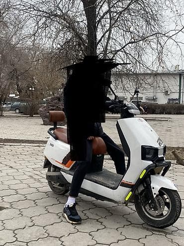 багаж скутер: Электроскутер (белый) городского типа Особенности и оснащение: - — 2