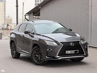 infinity fx: Lexus RX: 2017 г., 3.5 л, Автомат, Бензин, Кроссовер — 1