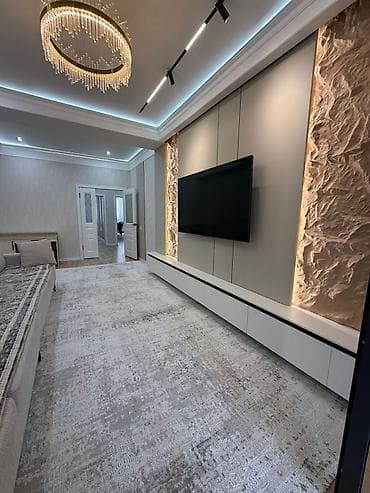 квартира эверест: 2 комнаты, 75 м², Элитка, 8 этаж, Дизайнерский ремонт — 1