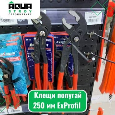 рашковые ключи: Клещи попугай 250 мм ExProfil Клещи попугай 250 мм ExProfil - это — 1