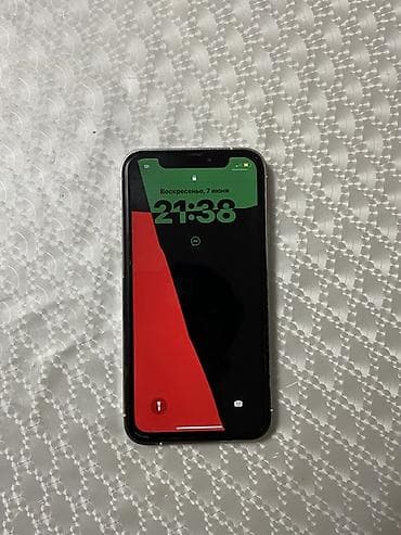 смарт чясы: IPhone Xr, Колдонулган, 128 ГБ, Күмүш, Заряддоочу түзүлүш, Коргоочу айнек, Каптама, 83 % — 7
