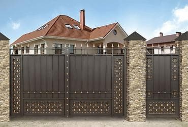 south gate: Дарбаза навес ферма топчан ограда эшик полка ограда жана башкаларды — 9