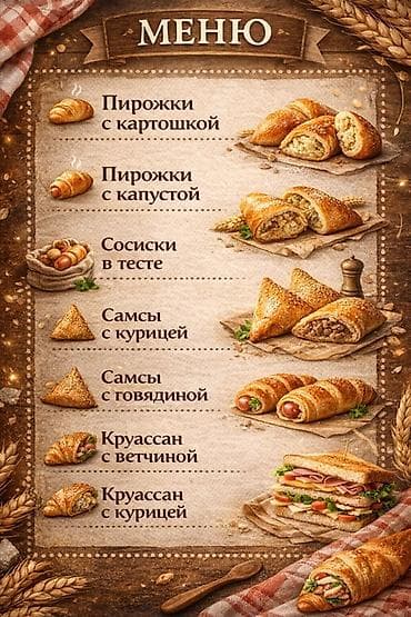 Соусы и специи: Пекарня Bakery — свежая выпечка каждый день В нашу команду ищем — 6