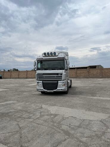 купить фуру с прицепом бу: Тягач, DAF, 2008 г. — 3