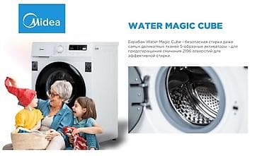 swift 1: Стиральная машина Midea Основные характеристики: - Загрузка: 6 кг - — 3