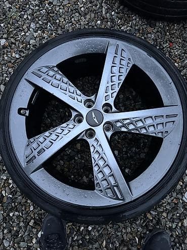 87 стиль бмв: Колеса в сборе R 21, Лето, Б/у, Комплект, Литые, отверстий - 5 — 3