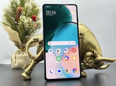 телефон раскладной: Poco F4 GT, Б/у, 256 ГБ, цвет - Серебристый, 2 SIM — 7