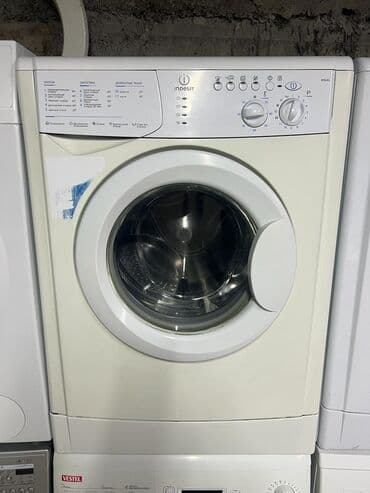 Стиральная машина Indesit, Б/у, Автомат, До 5 кг, Компактная at lalafo.kg Стиральная машина Indesit, Б/у, Автомат, До 5 кг, Компактная