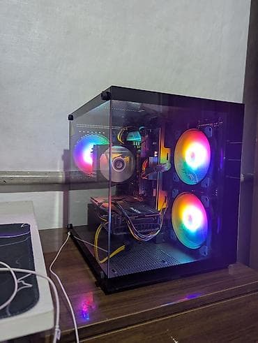 aoc 24: Компьютер, ядер - 10, ОЗУ 16 ГБ, Игровой, Б/у, Intel Core i5, AMD Radeon RX 6700 XT, NVMe — 2