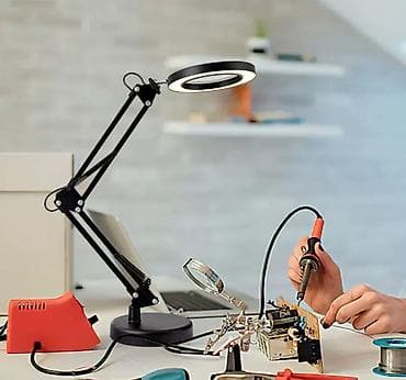 study lamp: Лампа-лупа настольная светодиодная LED Бесте Функциональная рабочая — 1