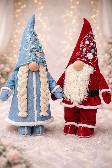 костюм гнома: Продаю декоративных ГНОМов. Ручной работы. Скандинавский гном – — 4