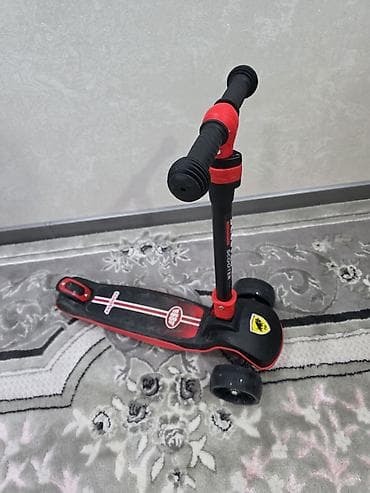 Детские самокаты: Детский самокат, Трёхколёсный, Б/у — 2