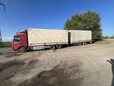 вкладыши для одежды: Тентованный автопоезд (еврофура + прицеп) для перевозки генеральных и — 1