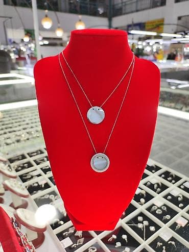 Серебряные колье: Серебряные колье, Проба 925, Женские, Новый, Без вставки — 7