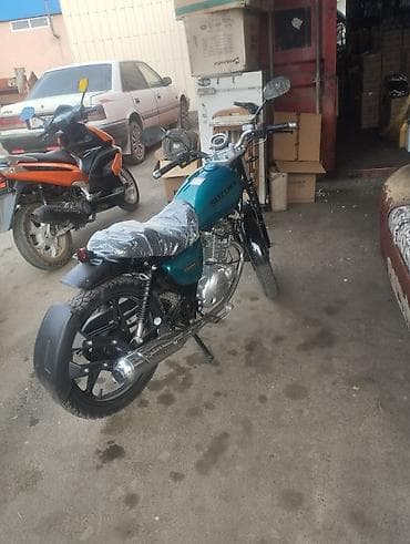 кавасаки мото: Классический мотоцикл Suzuki, 125 куб. см, Бензин, Взрослый, Б/у — 2